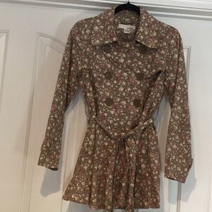 Sanc Souci Women Floral Jacket, Size Small, Color Multi Color